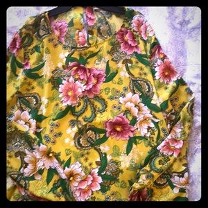Ann Taylor Loft floral blouse